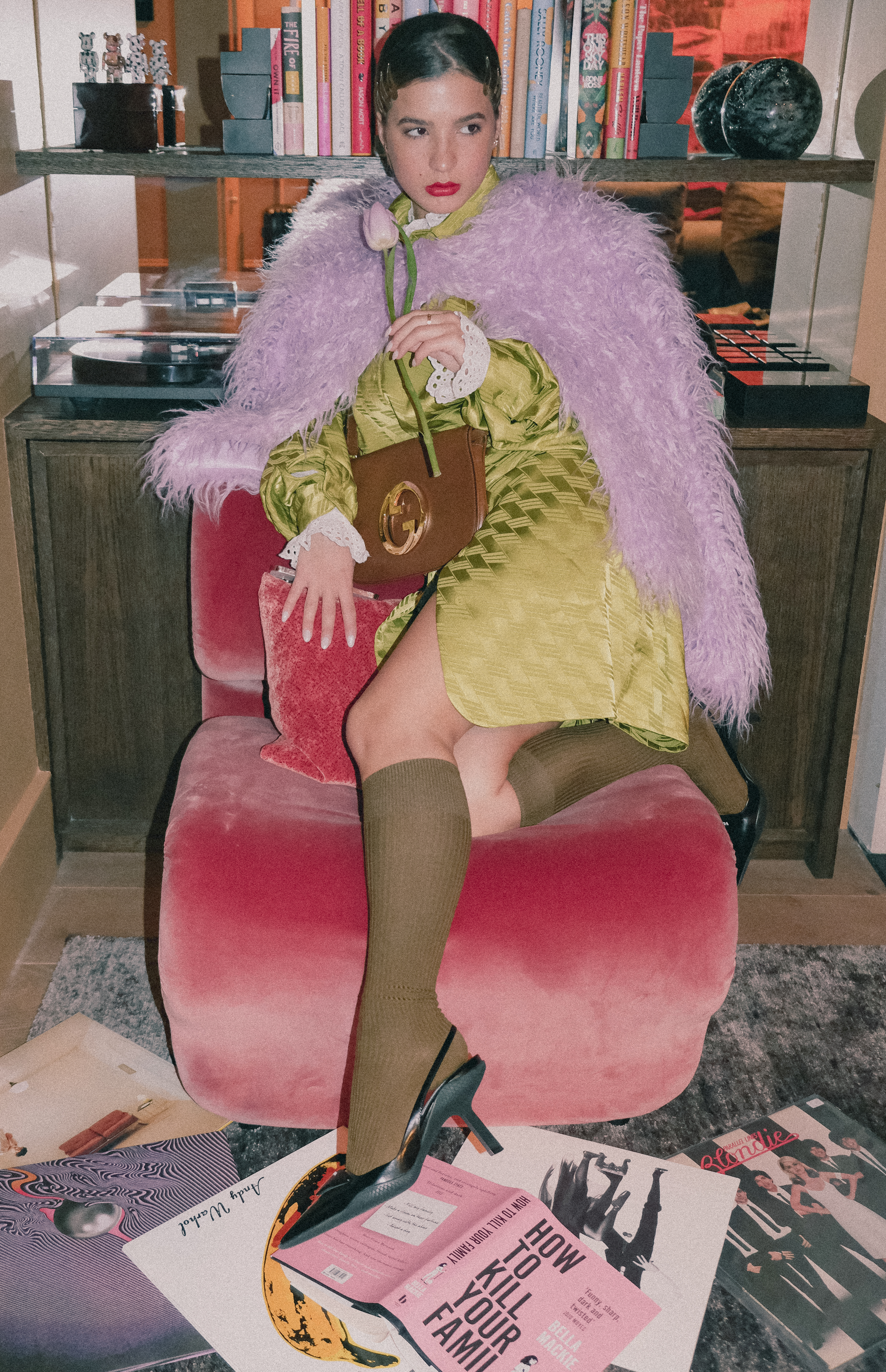 Non-Conformist — standing look with Gucci bag